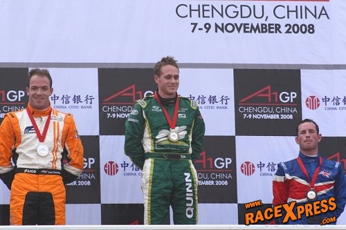 Doornbos op podium voor A1 GP